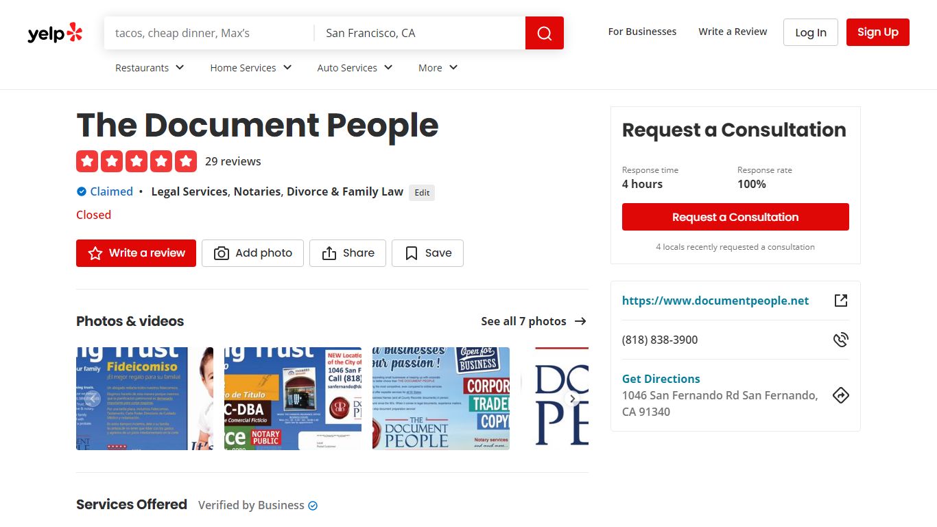 THE DOCUMENT PEOPLE - 28 Reviews - Legal Services - Yelp