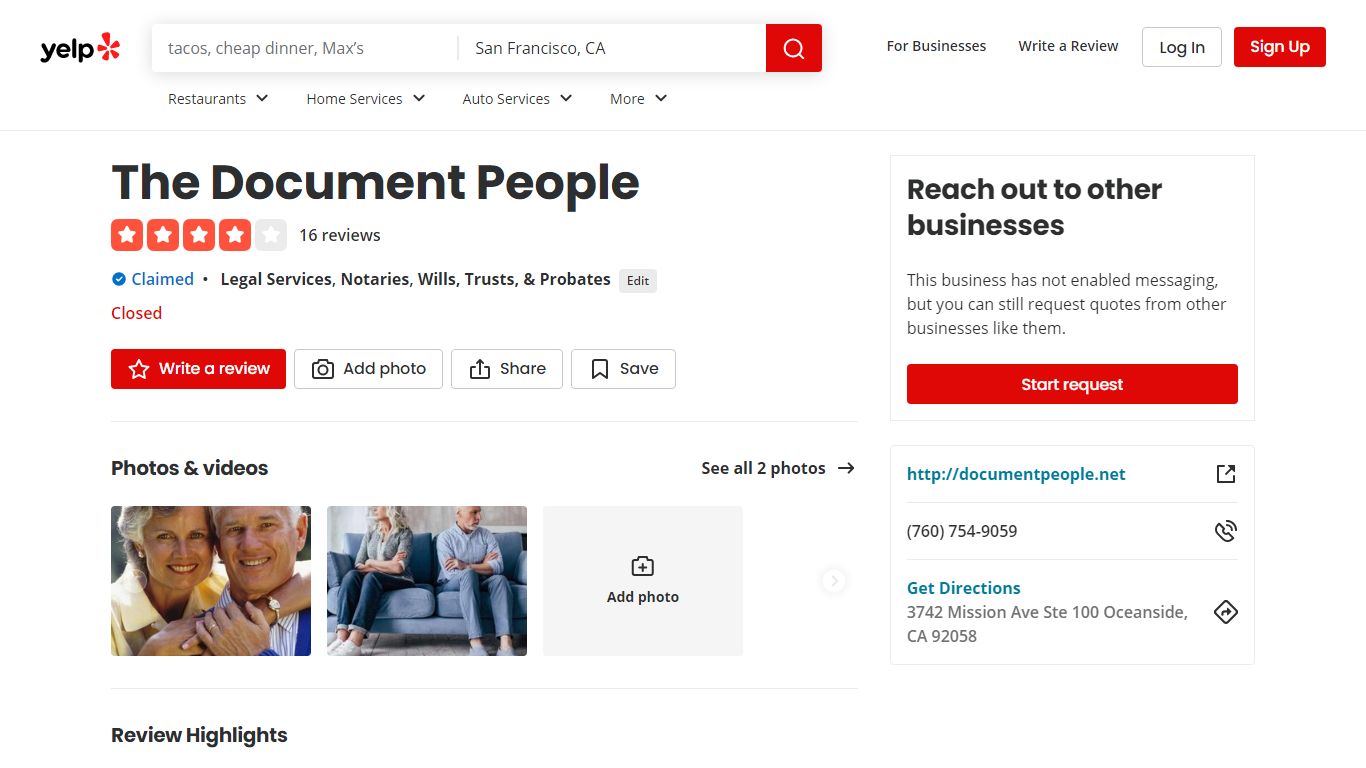 THE DOCUMENT PEOPLE - 16 Reviews - Legal Services - Yelp